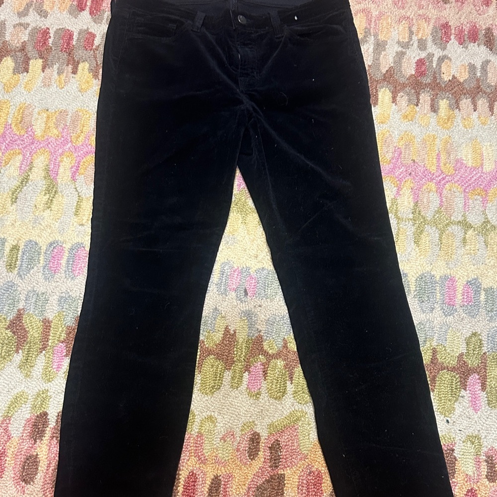 J Brand Black Corduroy Pants